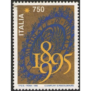 ITALIA - 1995 - 50° delal Biennale di Venezia - 1 v.