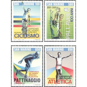 SAN MARINO - 1995 - Avvenimenti sportivi nel 1995 - 4 v.