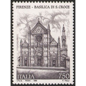 ITALIA - 1995 - Basilica di Santa Croce, Firenze -1 v.