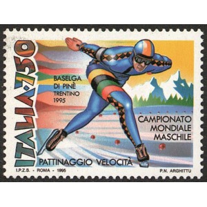 ITALIA - 1995 - Campionato mondiale maschile di pattinaggio - 1 v.