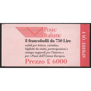 ITALIA - 1995 - Istituzione dell'Ente Poste Italiane - 2 libretti