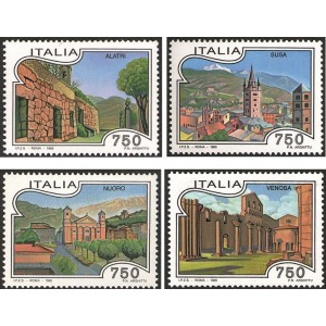 ITALIA - 1995 - Turistica XXII serie - 4 v.