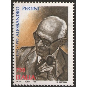 ITALIA - 1996 - 100° della nascita di Alessandro Pertini - 1 v.