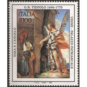 ITALIA - 1996 - 300° della nascita di Giambattista Tiepolo - 1 v.