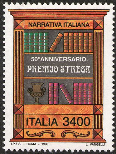 1996 50° del Premio Strega 1 v. Italia ITALIA - 1996 - 50° del Premio Strega - 1 v.