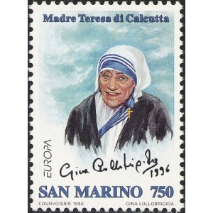 SAN MARINO - 1996 - Europa: Donne celebri - 1 v.