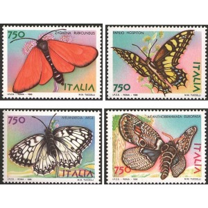 ITALIA - 1996 - Farfalle - 4 v.