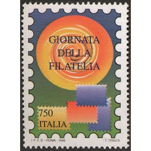 ITALIA - 1996 - Giornata della filatelia XI serie - 1 v.
