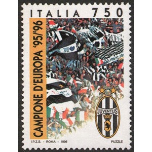 ITALIA - 1996 - Juventus campione d'Europa - 1 v.
