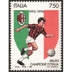 ITALIA - 1996 - Milan campione d'Italia - 1 v.