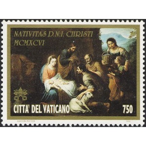 VATICANO - 1996 - Natale - 1 v.