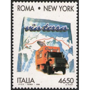 ITALIA - 1996 - Traversata via terra Italia-USA - 1 v.