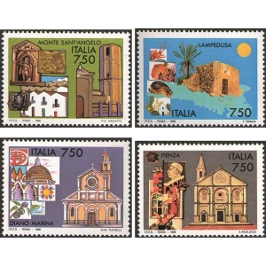 ITALIA - 1996 - Turistica XXIII serie - 4 v.