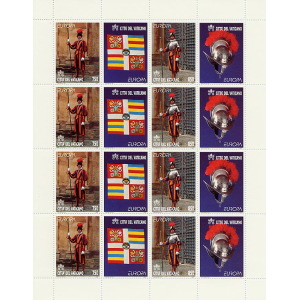 VATICANO - 1997 - Europa: Storie e leggende - 1 MF da 4 strisce