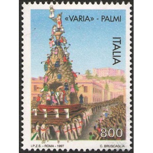 ITALIA - 1997 - Festa della Varia di Palmi - 1 v.