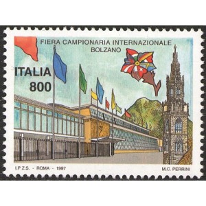 ITALIA - 1997 - Fiera di Bolzano - 1 v.