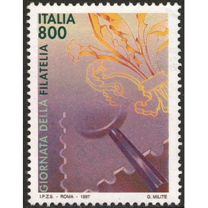 ITALIA - 1997 - Giornata della filatelia XII serie - 1 v.