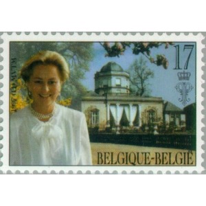 BELGIO - 1997 - Paola Ruffo di Calabria - 1 v. (E.C. di Belgio con Italia)