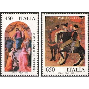 ITALIA - 1997 - Patrimonio artistico e culturale italiano - 2 v.