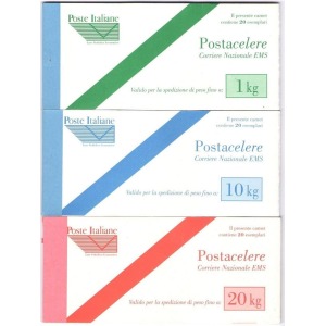 ITALIA - 1997 - Posta Celere: Data di scadenza: Dicembre 1997 - 3 libretti da 20