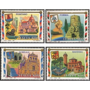 ITALIA - 1997 - Turistica XIV serie - 4 v.