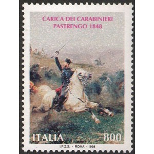 ITALIA - 1998 - 150° della battaglia di Pastrengo - 1 v.