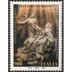 ITALIA - 1998 - 400° della nascita di Gian Lorenzo Bernini - 1 v.