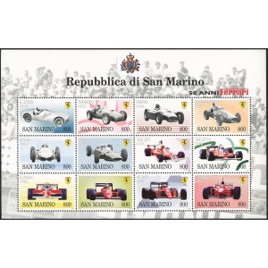 SAN MARINO - 1998 - 50 anni di Ferrari - 1 BF