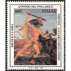 ITALIA - 1998 - 500° della morte di Antonio del Pollaiolo - 1 v.