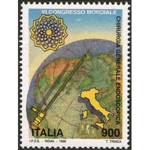 ITALIA - 1998 - 6° congresso di Chirurgia Generale Endoscopica - 1 v.