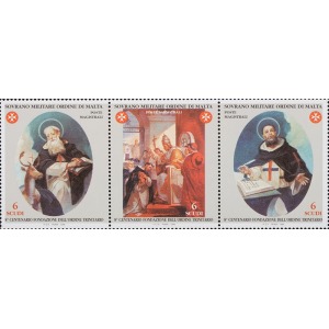 S.M.O.M. - 1998 - 800° dell'Ordine Trinitario - 1 MF da 6 trittici