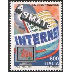 ITALIA - 1998 - Esposizione Italia '98: Giornata della Comunicazione - 1 v.