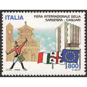 ITALIA - 1998 - Fiera internazionale della Sardegna - 1 v.