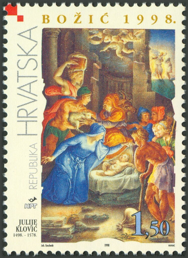 1998 Natale 1 v. E.C. di Croazia con Vaticano Croazia CROAZIA - 1998 - Natale - 1 v. (E.C. di Croazia con Vaticano)