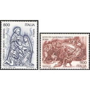 ITALIA - 1998 - Natale - 2 v.