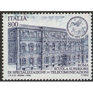 ITALIA - 1998 - Scuola Superiore di Specializzazione in Telecomunicazioni, Roma - 1 v.