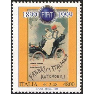 ITALIA - 1999 - 100° della FIAT - 1 v.