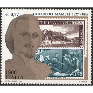 ITALIA - 1999 - 150° della morte di Goffredo Mameli - 1 v.