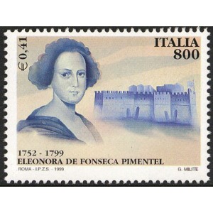 ITALIA - 1999 - 200° della morte di Eleonora De Fonseca Primentel - 1 v.