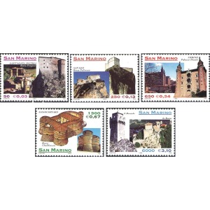 SAN MARINO - 1999 - Architettura del Montefeltro - 5 v.