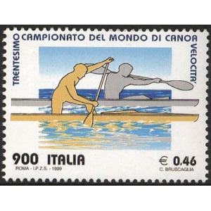 ITALIA - 1999 - Campionato mondiale canoa velocità - 1 v.