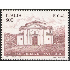 ITALIA - 1999 - Chiesa di Sant'Egidio, Cellere - 1 v.