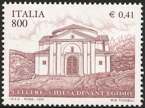 1999 Chiesa di Sant Egidio Cellere 1 v. Italia ITALIA - 1999 - Chiesa di Sant'Egidio, Cellere - 1 v.
