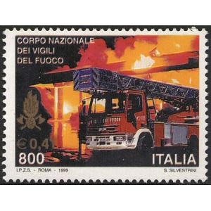 ITALIA - 1999 - Corpo Nazionale dei Vigili del Fuoco - 1 v.