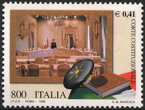 1999 Corte Costituzionale 1 v. Italia ITALIA - 1999 - Corte Costituzionale - 1 v.