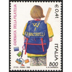 ITALIA - 1999 - Giornata della filatelia XIII serie - 1 v.