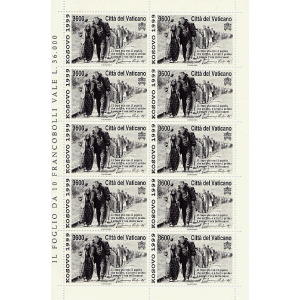 VATICANO - 1999 - Kosovo 1999 - 1 MF da 10 v.