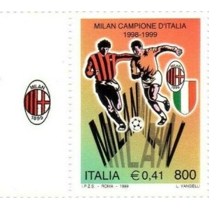 ITALIA - 1999 - Milan campione d'Italia - 1 v. con bandella