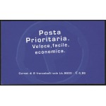 ITALIA - 1999 - Posta Prioritaria 8 x 1.200 L. senza etichetta - 1 libretto