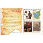 SAN MARINO - 2000 - 1700° della fondazione della Repubblica di San Marino - 1 cartolina postale + 5 BF in libretto (20 v.)